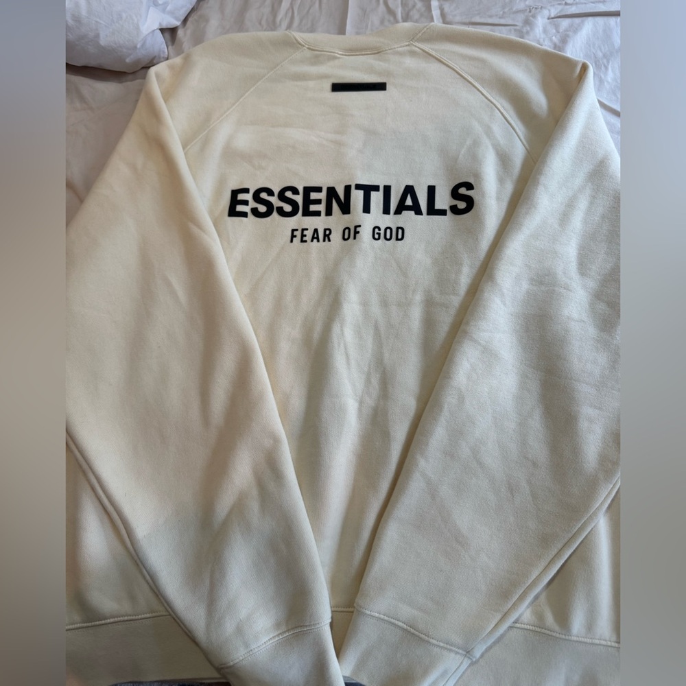 Essentials Fear of God Cream Crewneck